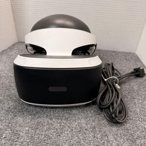 Sony PlayStation VR Headset White Black HDMI Cable VR Gaming Tested Working